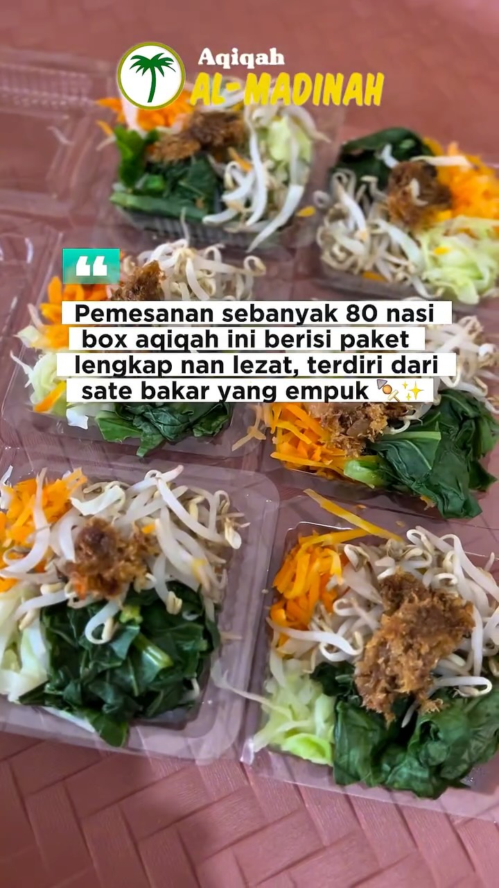 Sate aqiqah khas Jogja